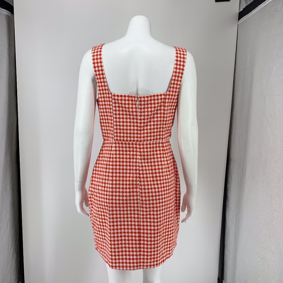 NEW LPA Elisa Dress Red & White Large A19 - Picture 3 of 10